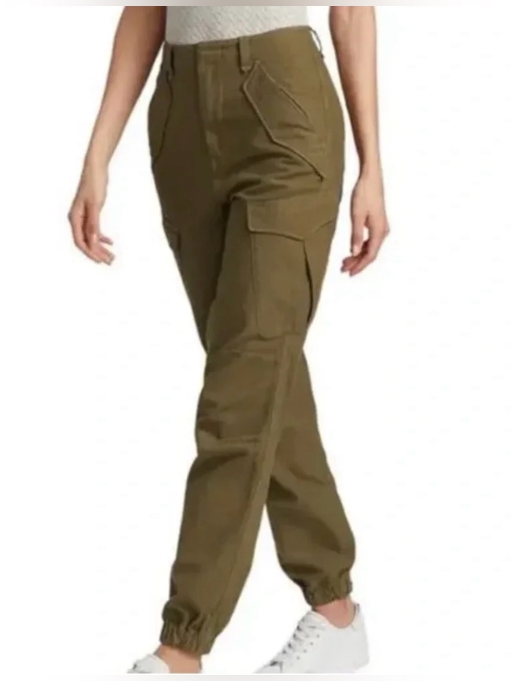 Rag & Bone olive green field jogger high rise cargo utility pants size 24